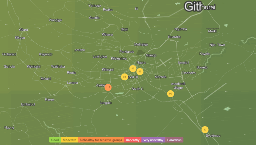 Digital billboards bring real-time air pollution data to Nairobi